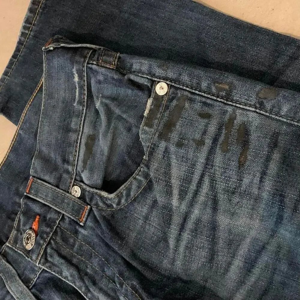 True religion mens dark wash
